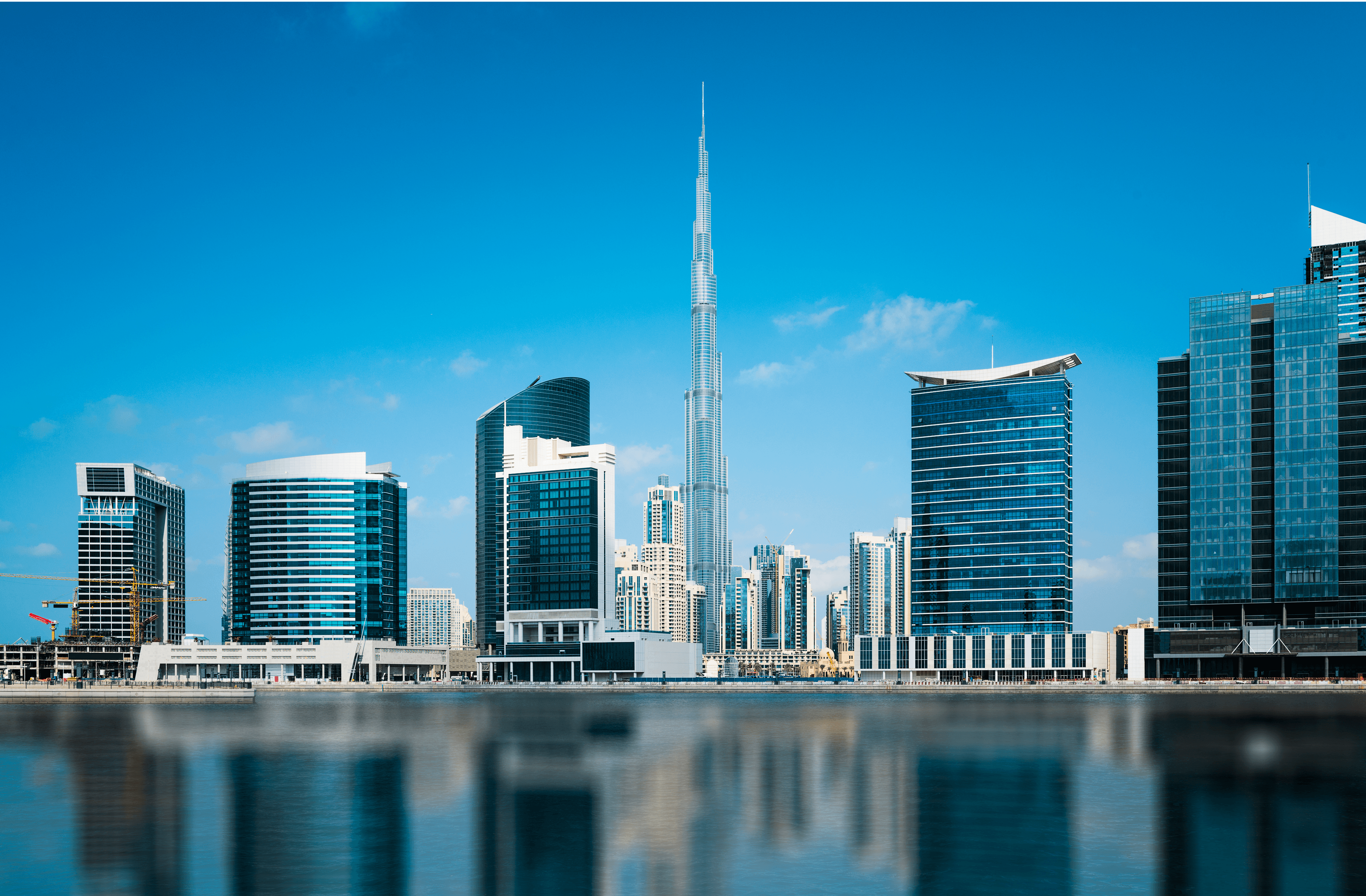 Dubai Skyline with Burj Khalifa